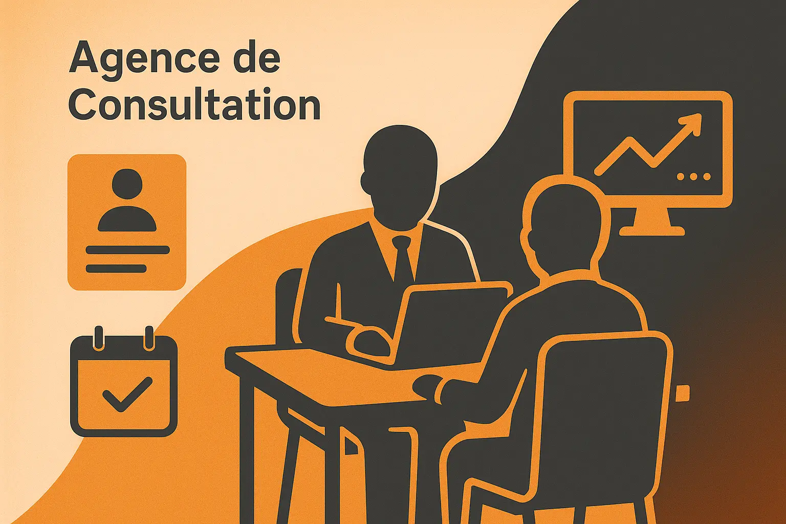 Site professionnel pour agence de consultation - Création site vitrine par Maroweb au Maroc
